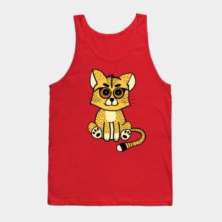 Cute Cheetah (Large Print) Tank Top